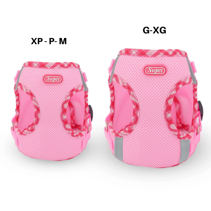 Coleira Peitoral Supet com Guia: Conforto e Liberdade para Seu Cachorro