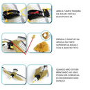 Brinquedo Elétrico Interativo de Pássaro Voador para Gatos - Diversão e Estímulo em Cada Voo