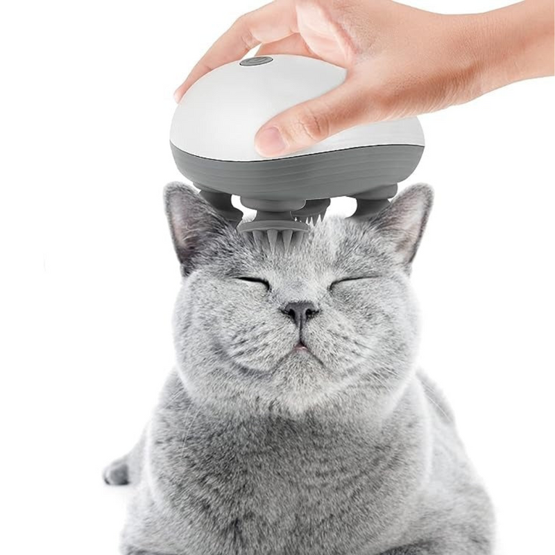Massagem Confortável Para Gatos: Aparelho Elétrico Que Proporciona Relaxamento e Bem-Estar