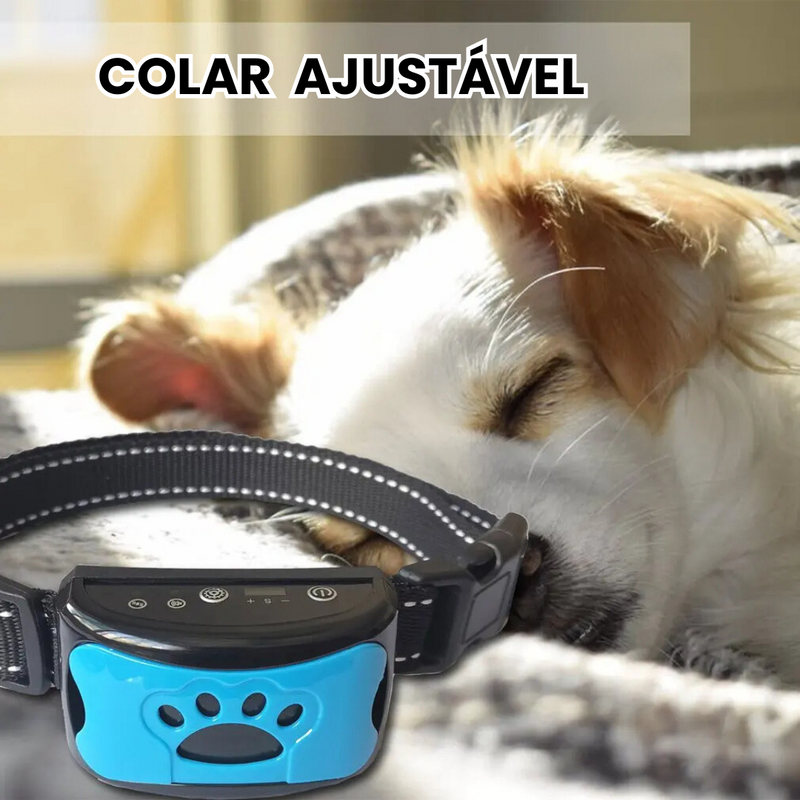 Coleira Anti Latido Ultrassônica: Conforto e Controle com 7 Níveis de Sensibilidade