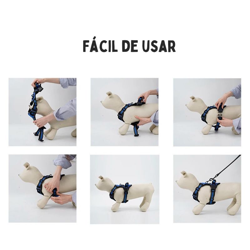 Coleira Peitoral Confortável para Cães de Todos os Tamanhos