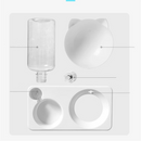 Comedouro e Bebedouro Elevado Ergonômico Duplo para Cães e Gatos – Conforto e Praticidade na Alimentação