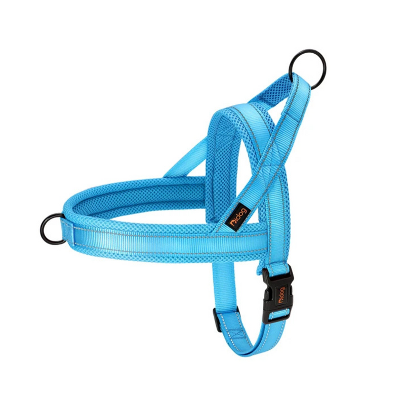 Coleira Peitoral Confortável para Cachorros com Duas Argolas de Guia