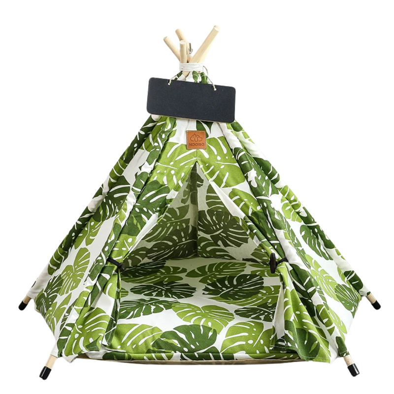 Refúgio Confortável Para Gatos e Cães: Cabana Tenda com Almofada