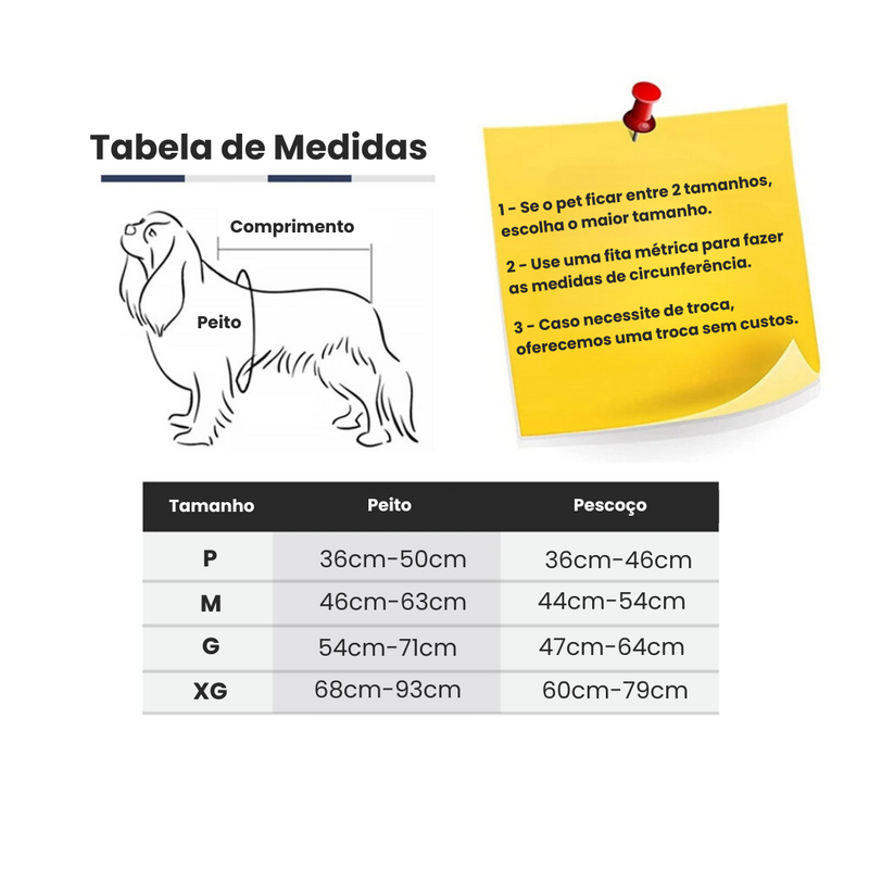 Peitoral Ajustável para Cães: Conforto e Liberdade em Cada Passeio