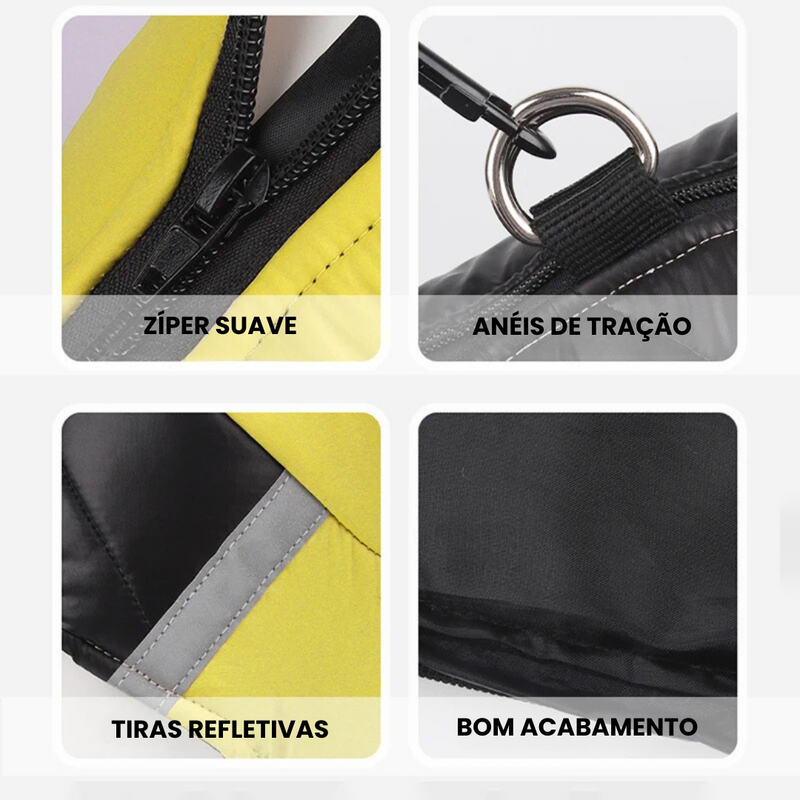 Colete Puffer Impermeável Para Seu Pet: Conforto e Proteção em Qualquer Clima
