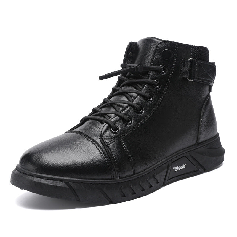 Bota Masculina de Couro Italiano Premium