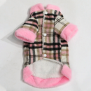 Jaqueta de Frio Confortável para Pets com Gola e Argola para Guia