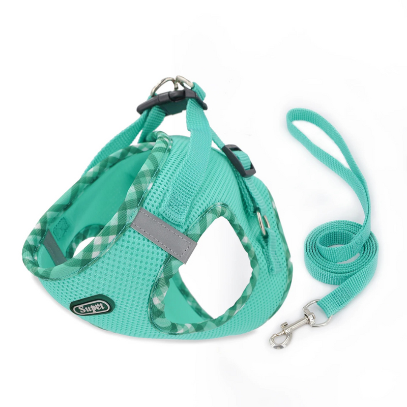 Coleira Peitoral Supet com Guia: Conforto e Liberdade para Seu Cachorro