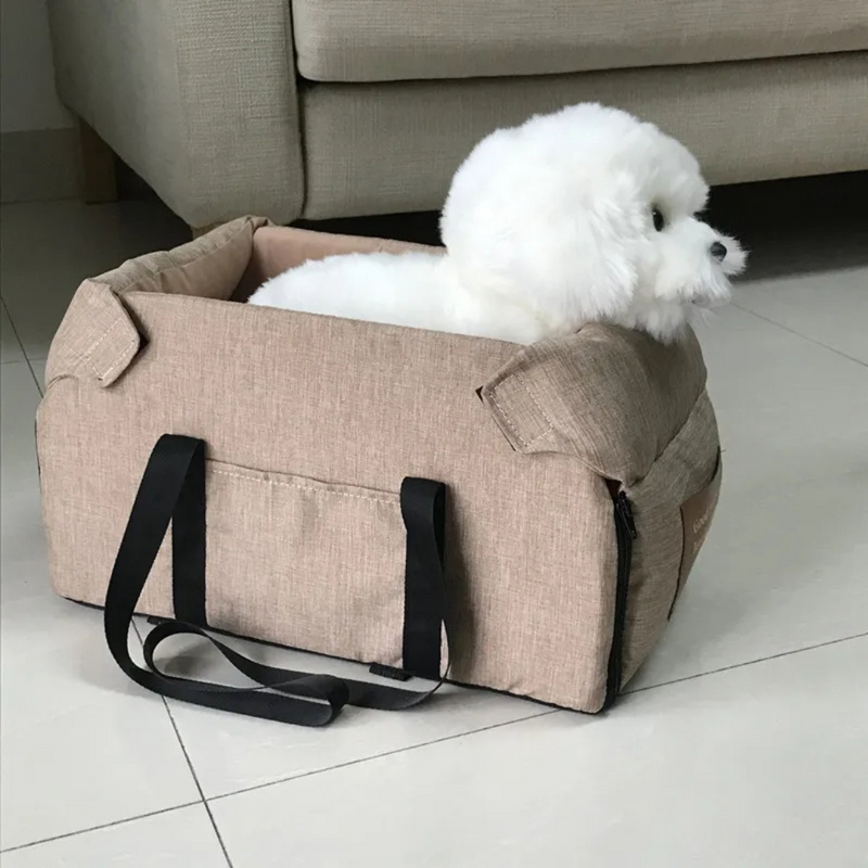 Bolsa de Assento para Transporte Seguro de Cães e Gatos em Carros