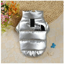 Jaqueta Puffer Impermeável para Pets The Dog Face com Alça Prática para Passeios Confortáveis