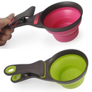 Dosador Prático de Ração com Fechamento Seguro para Saco