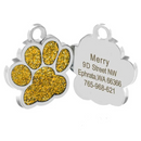 Pingente de Identificação Personalizado para Cachorros com Nome, Telefone e Endereço