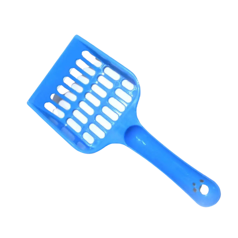 Pá Coletora Plástica para Caixa de Areia - Praticidade e Conforto na Limpeza do Seu Pet