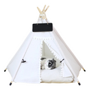 Refúgio Confortável Para Gatos e Cães: Cabana Tenda com Almofada