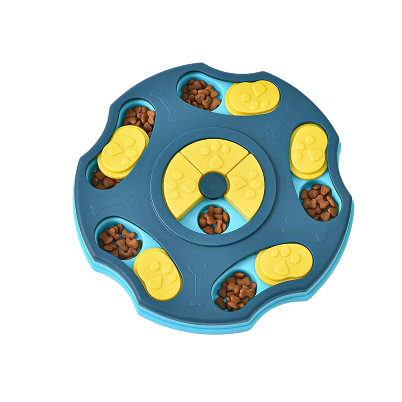 Comedouro Interativo em Formato de Quebra-Cabeça para Diversão e Estímulo