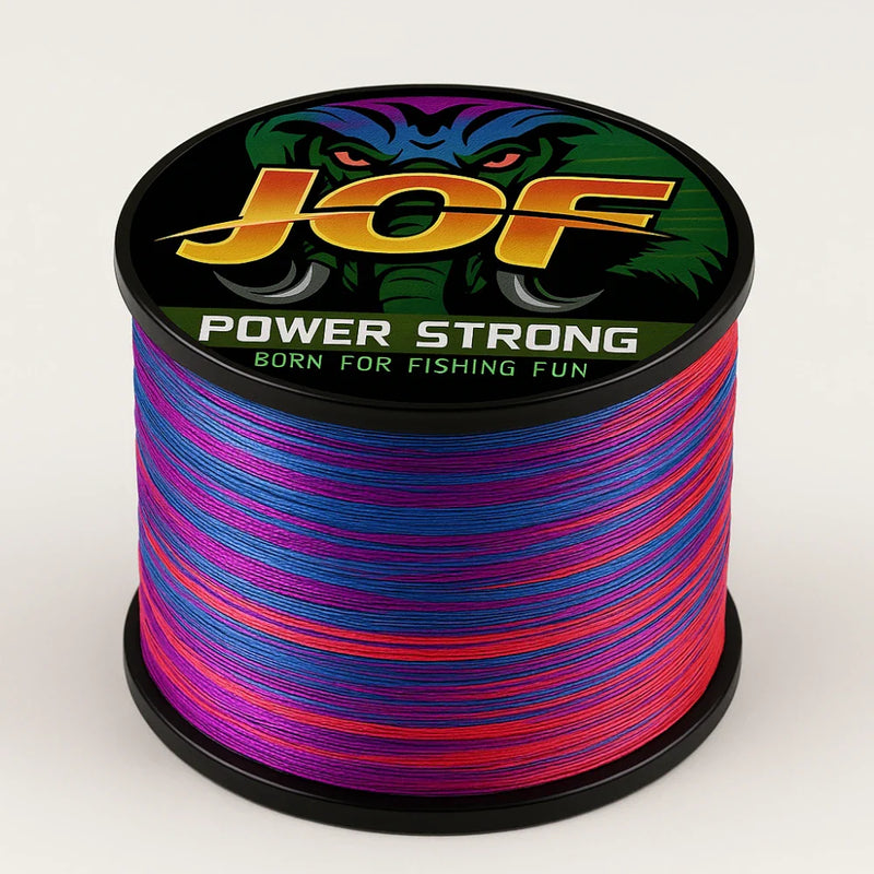 Linha JOF Multifilamento Trançado X4 - Confiabilidade em Cada Metro (300m)