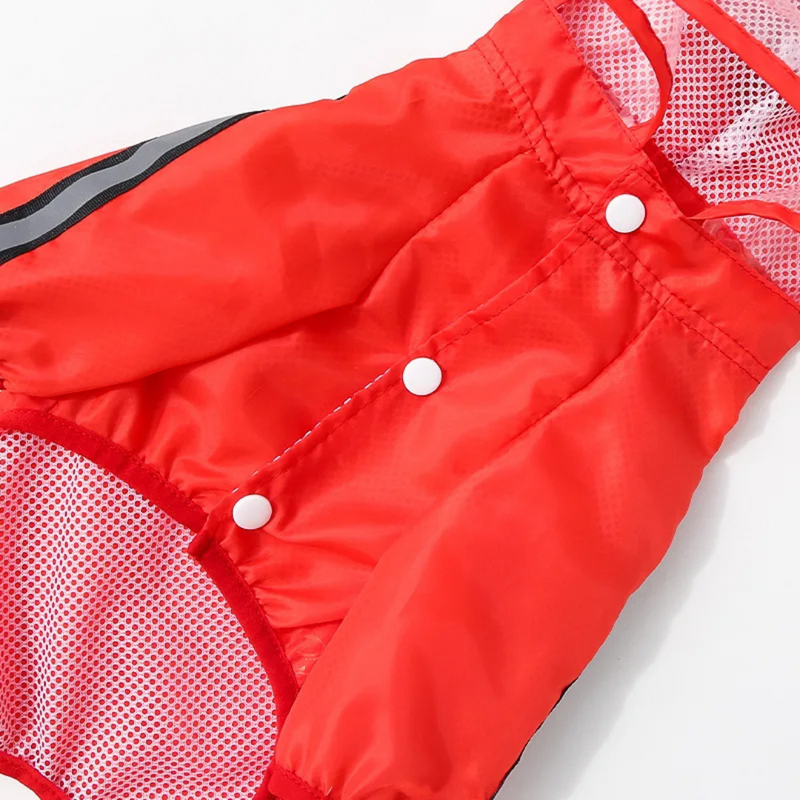 Capa de Chuva Para Cachorro Estilo Dinossauro: Conforto e Proteção em Dias Chuvosos