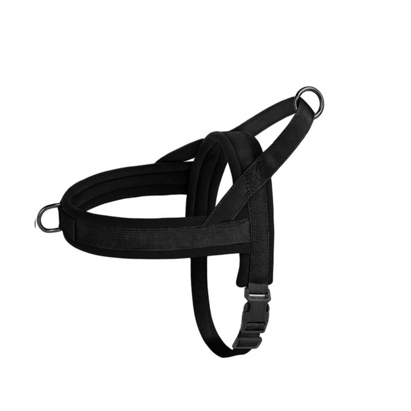 Coleira Peitoral Confortável para Cachorros com Duas Argolas de Guia