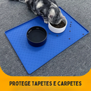 Tapete de Silicone Prático para Alimentação de Cães e Gatos