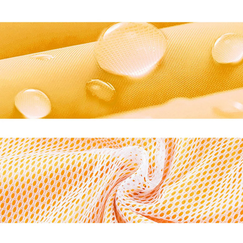 Capa de Chuva Refletiva com Capuz e Orelhinhas para Conforto e Estilo