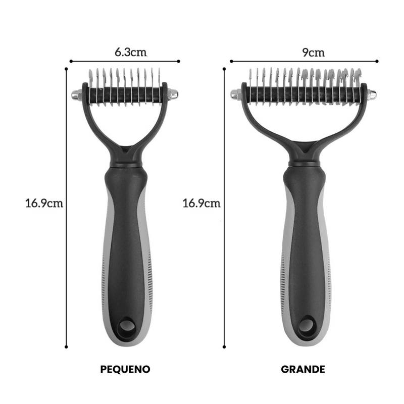 Escova Pet Rake Para Cães: Conforto e Limpeza Para Seu Melhor Amigo