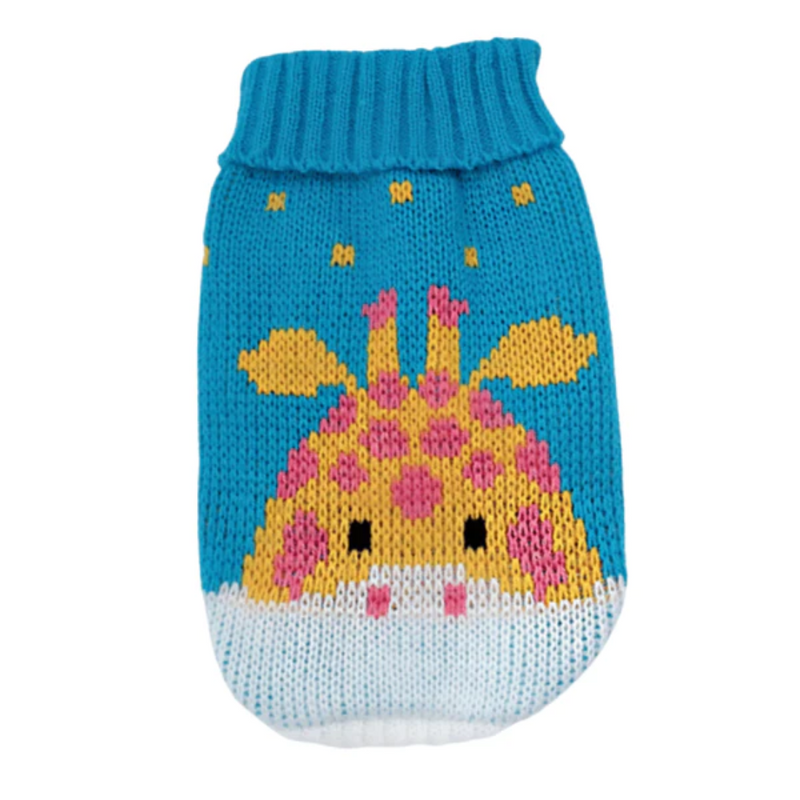 Suéter de Lã Estampado para Aconchego e Estilo em Pequeno Porte