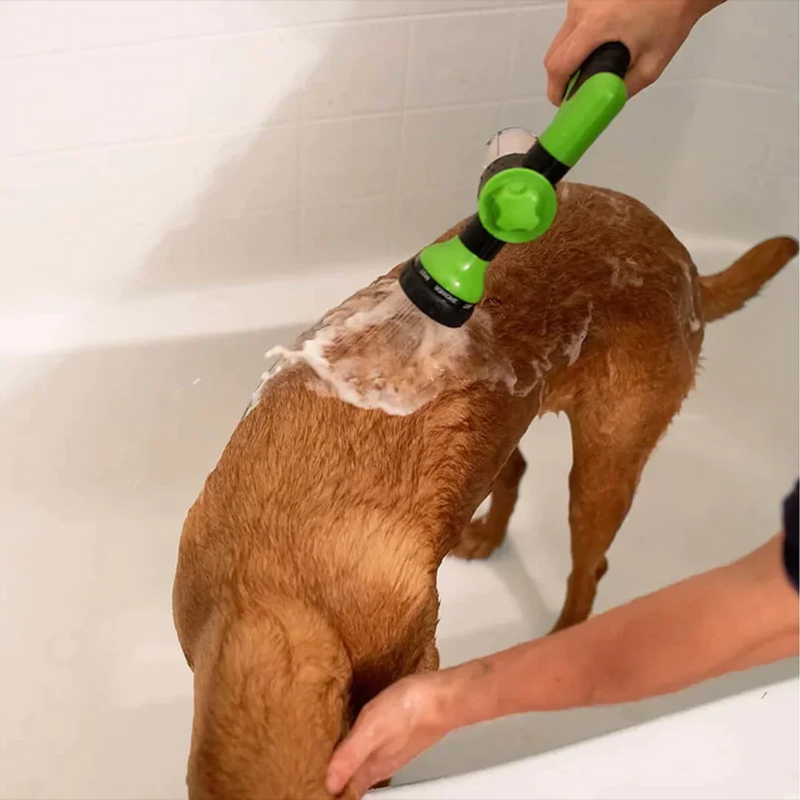 Pulverizador de Espuma para Banho de Cães – Torne o Seu Momento de Higiene Mais Confortável
