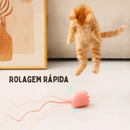 **Brinquedo Interativo Pet: Fantasminha com Cauda que se Move**