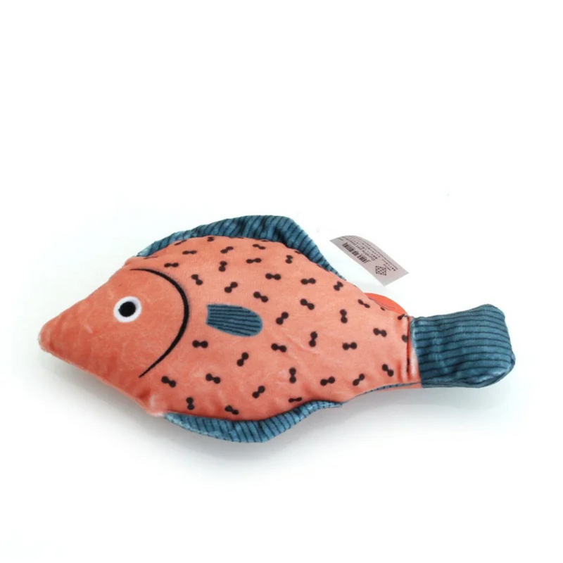 Peixe Mastigável para Gatos com Catnip – Diversão e Conforto para Seu Felino