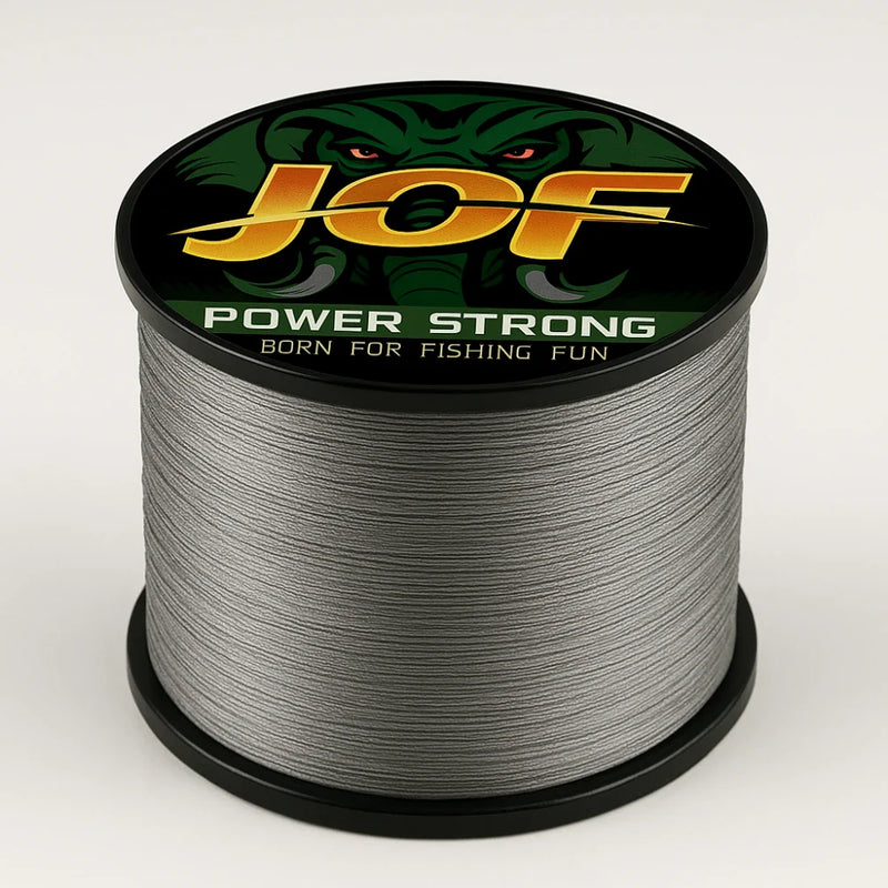 Linha JOF Multifilamento Trançado X4 - Confiabilidade em Cada Metro (300m)