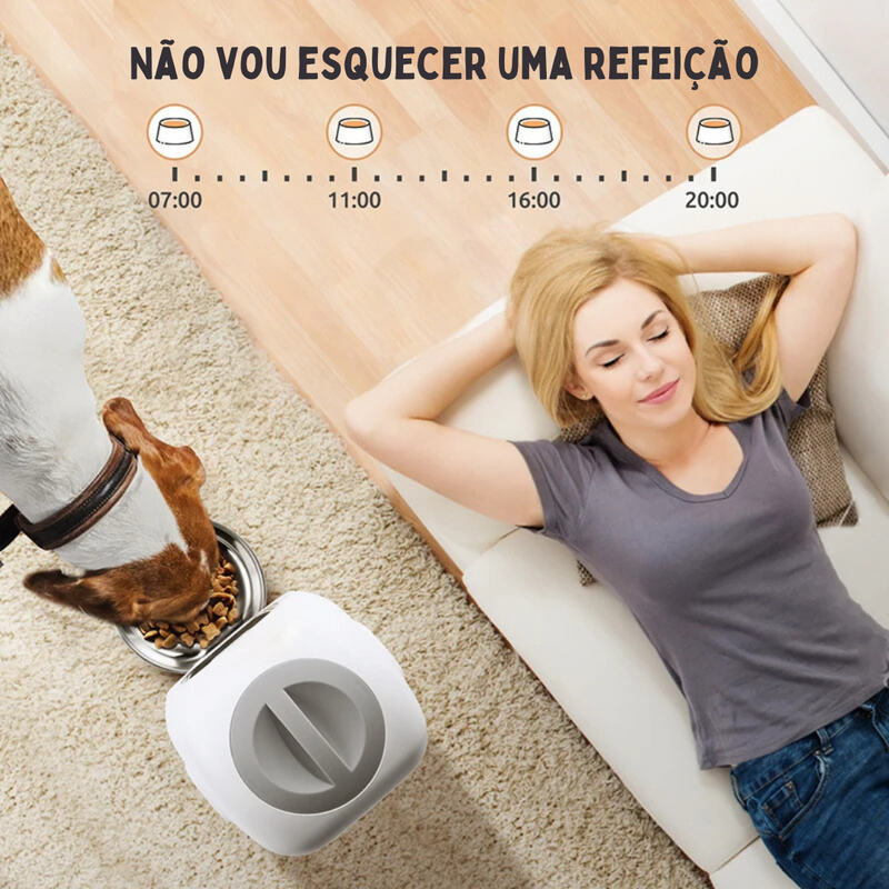 Alimentador Inteligente Automático para Cães e Gatos: Praticidade e Conforto na Alimentação Diária