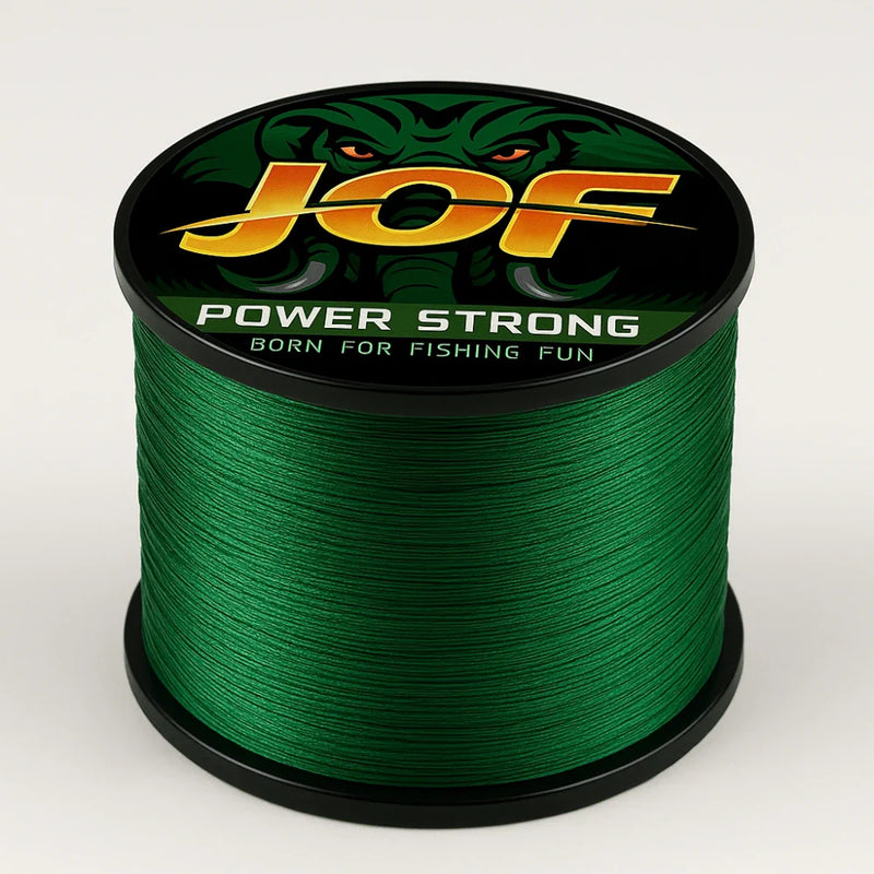 Linha JOF Multifilamento Trançado X4 - Confiabilidade em Cada Metro (300m)