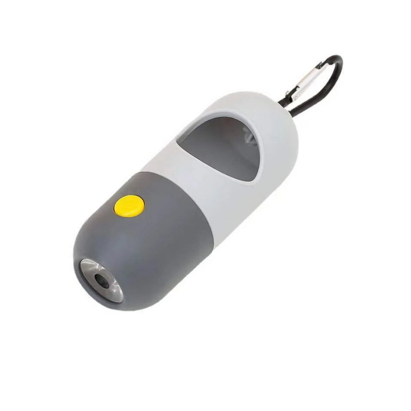 Suporte Prático para Sacos de Cata Caca com Lanterninha LED