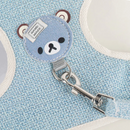 Coleira Peitoral Confortável com Guia para Coelhos - Explore com Segurança