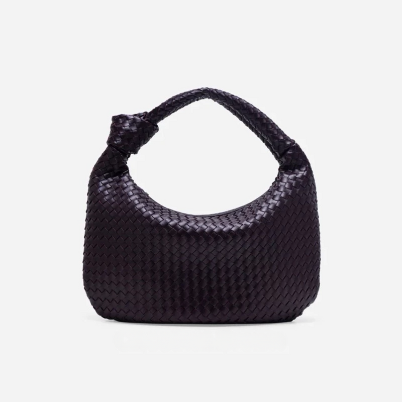 Bolsa Hobo Elena em Couro Trançado – Estilo e Conforto para o Seu Dia a Dia