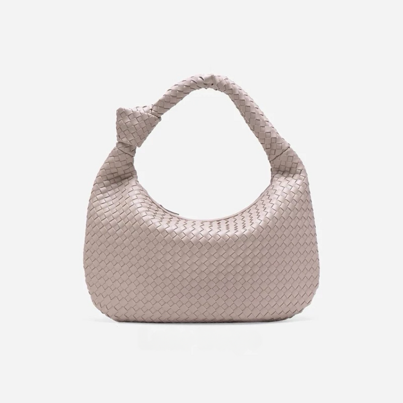 Bolsa Hobo Elena em Couro Trançado – Estilo e Conforto para o Seu Dia a Dia