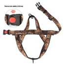 Coleira Peitoral Confortável para Cachorros com Duas Argolas de Guia