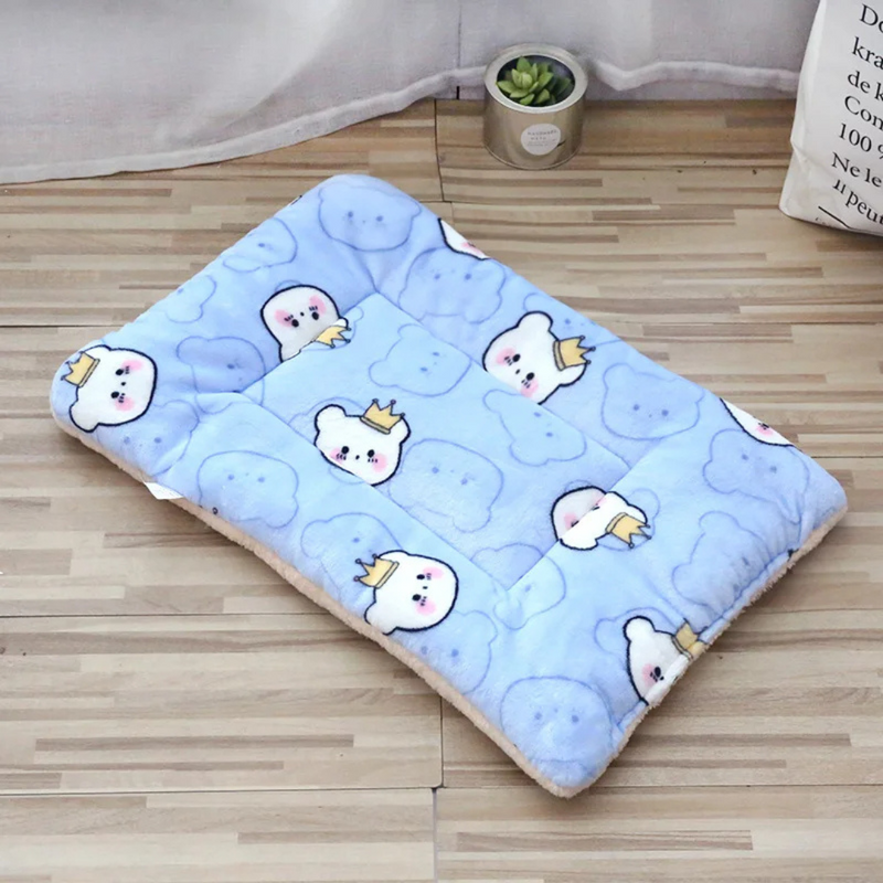 Cobertor de Veludo Confortável para Cães e Gatos – Manta e Almofada em Um