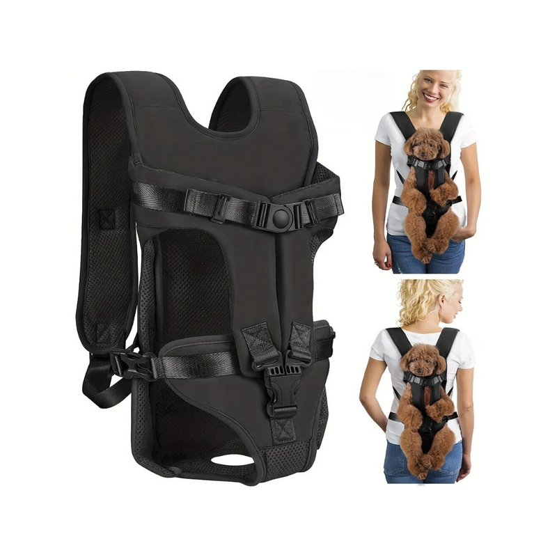 Mochila Canguru Pet: Transporte Confortável e Prático para Seu Amigo