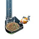 Tubo Alimentador Prático para Peixes de Aquário