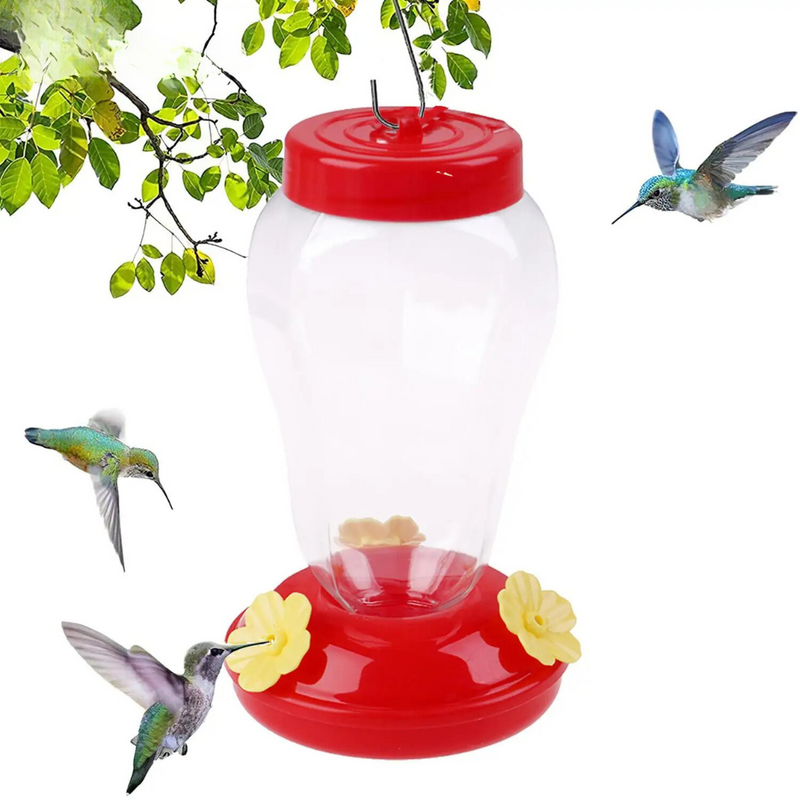 Alimentador de Beija-Flor com Gancho: Proteção Anti Formiga e Conforto na Natureza