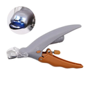 **Cortador de Unha Pet com Iluminação LED para Conforto e Praticidade**