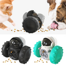Dispenser Inteligente de Ração para Cães e Gatos: Brinquedo Robô que Enriquece o Dia a Dia do Seu Pet