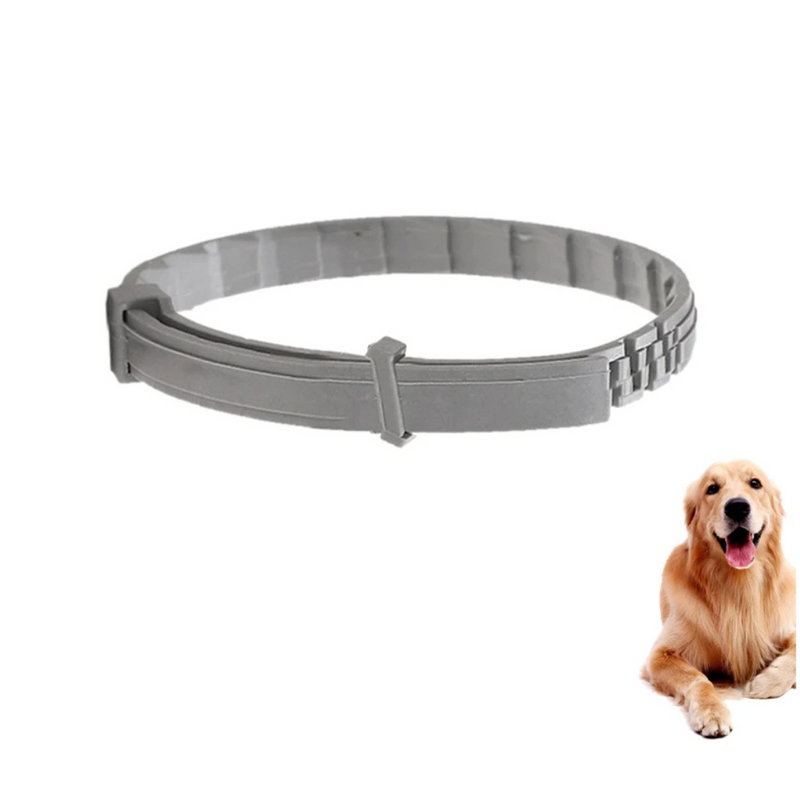 Coleira Repelente Antiparasitário para Proteção Eficaz Contra Pulgas e Carrapatos