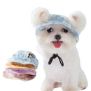 Boné Pet Com Abertura para Orelhas e Cordinha para Conforto e Estilo