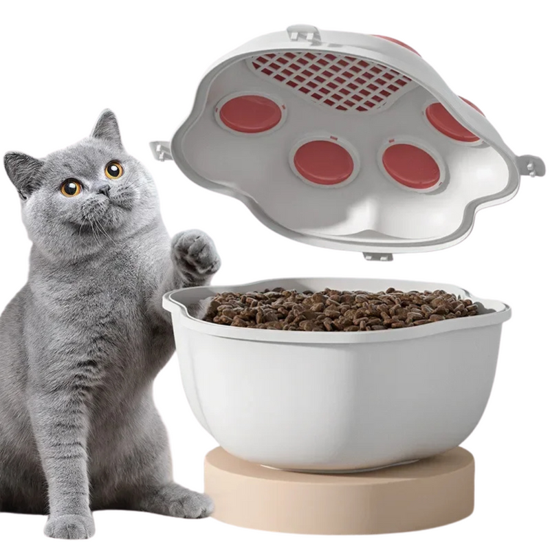 Pote de Ração em Formato de Pata: Organização Prática para o Seu Pet