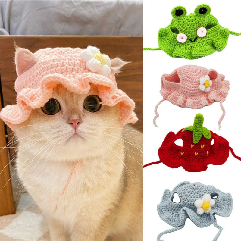 Gorro de Tricô Confortável para Gatos: Estilo e Aconchego