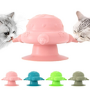 Amamentador Prático com 4 Bicos de Silicone para Filhotes de Cães e Gatos