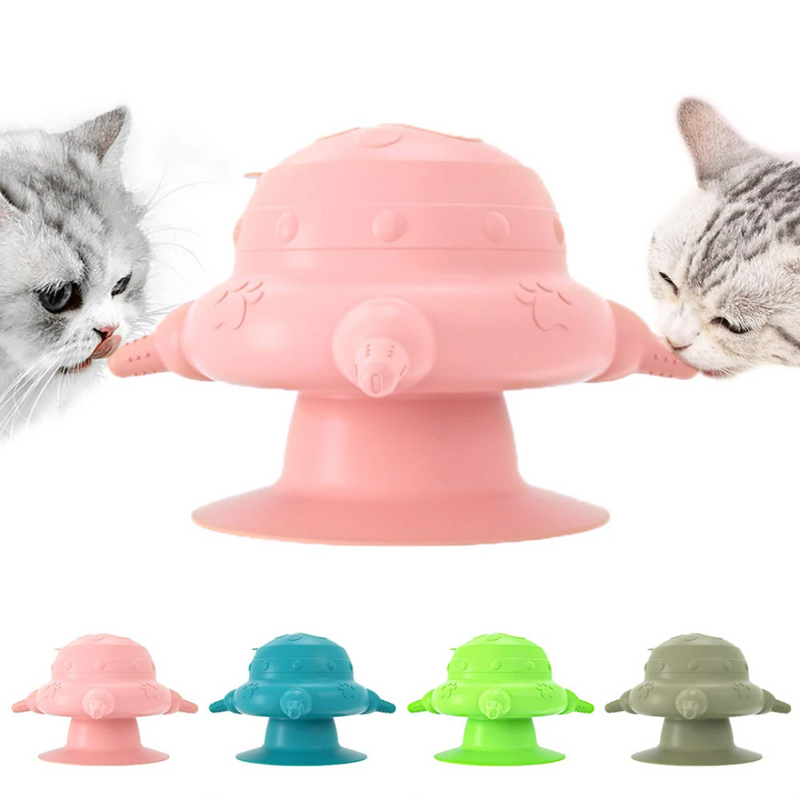 Amamentador Prático com 4 Bicos de Silicone para Filhotes de Cães e Gatos